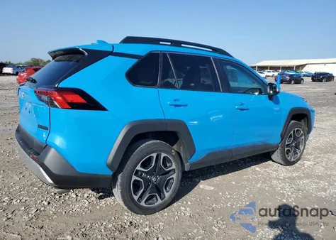 2020 Toyota Rav4 Adventure z USA, uszkodzony, nr VIN 2T3J1RFV8LC089293